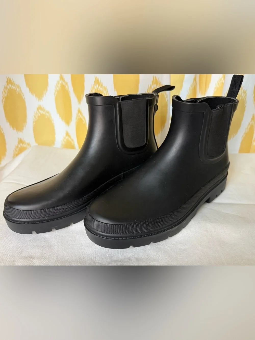 Target Black Women's Chelsea Rain Ankle Boots